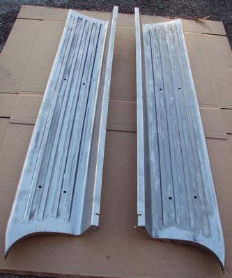 1948 - 1952 Ford Truck Running Boards Pair