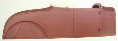 1928 1929 Steet Rod Roadster Body for 32 Style Frame ( Includes smooth cowl cover fitted with hot rod upper firewall, 32 style roadster dash and a steel front floor) There is a $500 crating charge on all bodys, allow 3 months for delivery