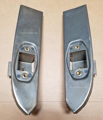 1953-1956 Ford F1 Pickup Front Door Post Pillars with Hinge Buckets