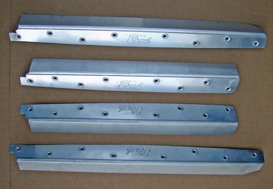 1926-27  Sill Plates 4 Door Sedan Steel  4 Piece Set