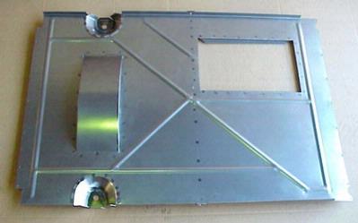 1923-25 Model T Ford Trunk Floor With Hump Coupe
