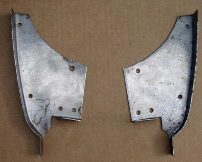 1928 1929 Roadster Pickup Rear Body Panel Brackets Only