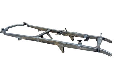 1928-1931 Model A Frame 2 inch kickup with Brackets, Engine mounts, Transmission Mount, 4 link mounts, vega steering mount, panhard bar mounts coil over mounts, brake pedal and bracket