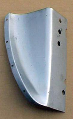 1930 Running Board Shield Right Nose Piece
