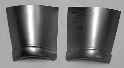 1930 1931 Pickup Lower Rear Cab Corner Patch Pair