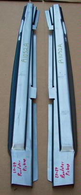 1928 1929 Roadster Pickup Full Length Side Sub-Rails Pair