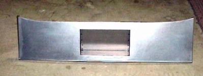 1928-31 Roll Pan All Sedan with License Plate Recess