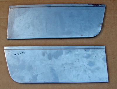 1933 1934 Fordor Rear Outer Door Patch Pair