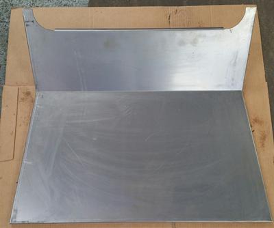1928-29 Steel Front Floor STOCK FIREWALL