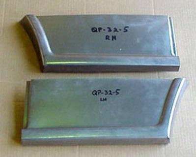 1932 5 Window Coupe Rear Quarter Patch Pair