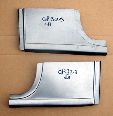 1932 3 Window Coupe Cowl Patch Pair