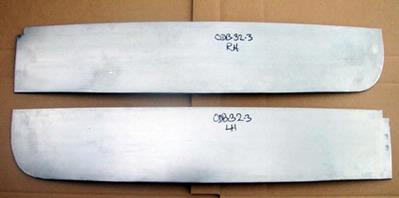 1932 3 Window Coupe Outer Door Patch Pair
