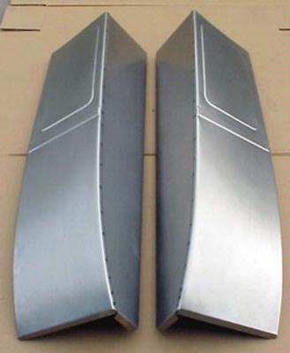 1928-29 Pickup Cab corners up to 12 inch Stretched over stock