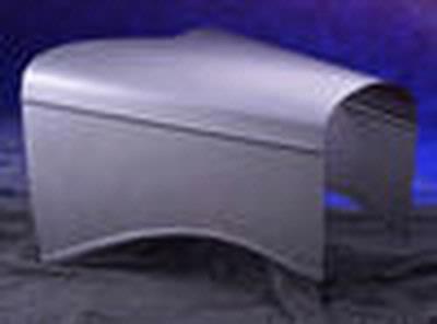 Pickup 1935 1936 Ford  Hood Plain Tops, Plain Sides, 3 Piece Hood