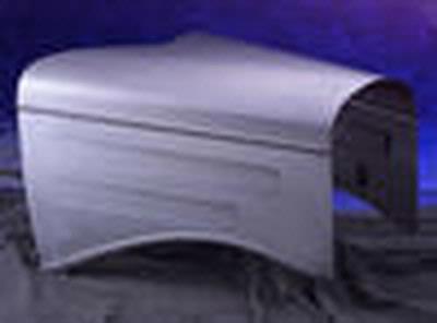 Pickup 1935 1936 Ford  Hood Plain Top, 2 Scoop Sides, 3 Piece Hood