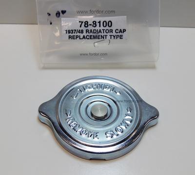 Ford Radiator Cap Factory Replacement 1937-1948