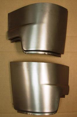 1940-1947 Ford Pickup Rear Cab Corners Pair 