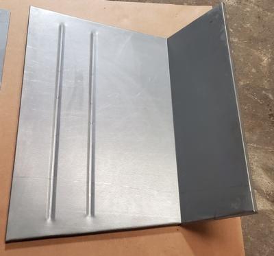 1933 1934 Ford Pickup Steel Front Floor Stock Firewall