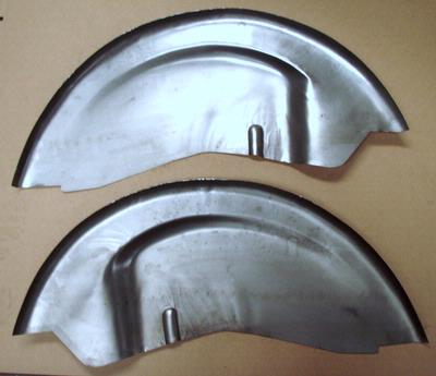 1932 Coupe and Roadster Inner Fenders Pair
