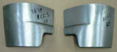 1938 1939 Ford Truck Rear Corner Patch Pair 