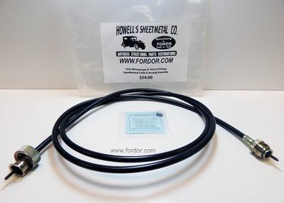 Ford Speedometer Cable with Housing 1930-1948 Passenger Car 1930-1947 Pickup